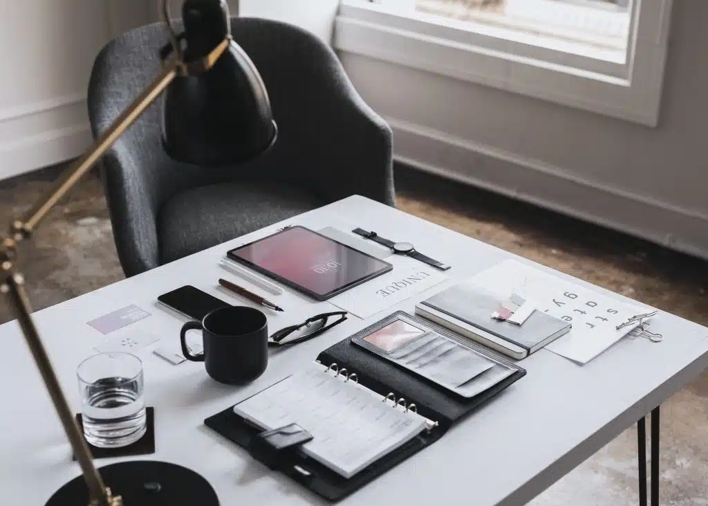 Organized workspace