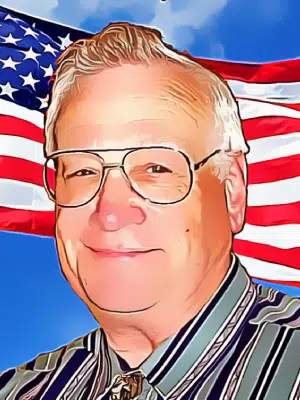 Cartoonized Photo of Bill Ray