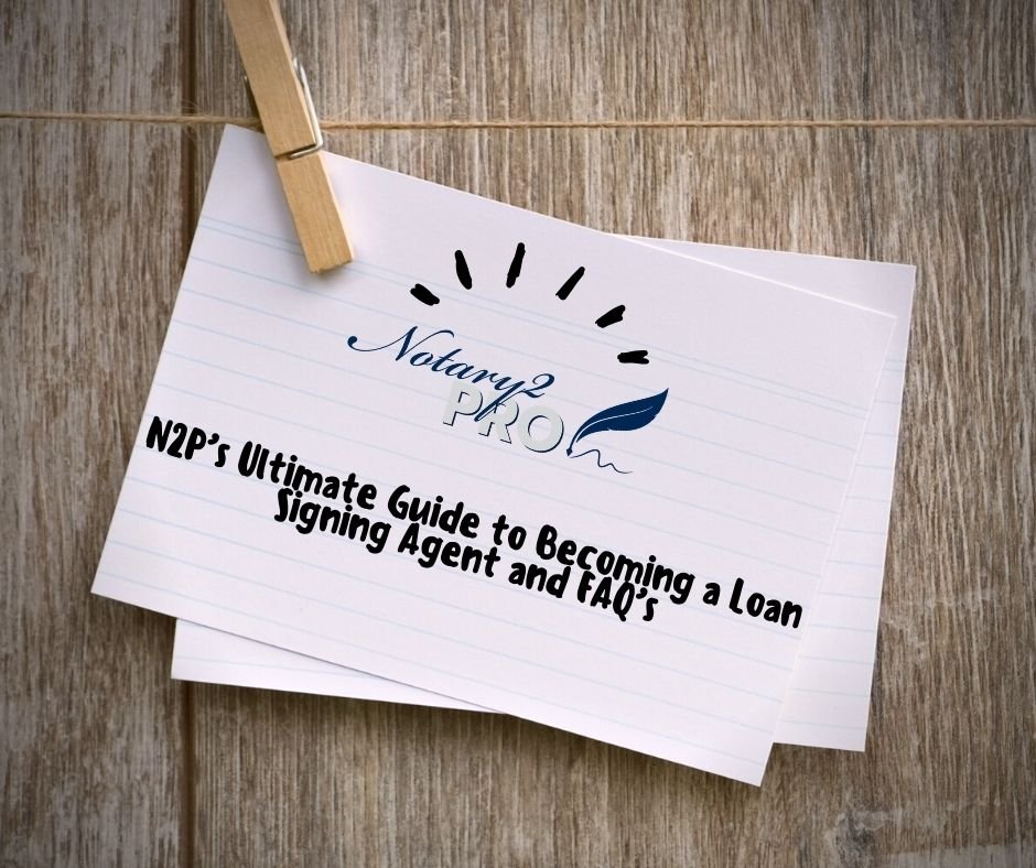 Notary's Ultimate Guide for Loan Signings