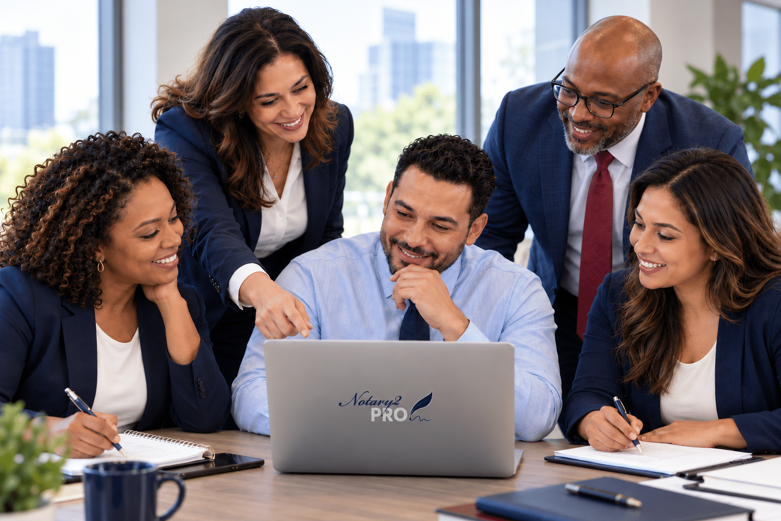 Professional collaboration and partnership concept