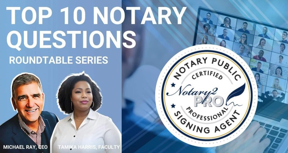 Notary Roundtable Series with Michael Ray and Tamika Harris